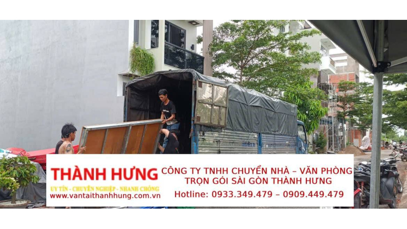Bảng báo giá dịch vụ chuyển nhà Phường Phú An