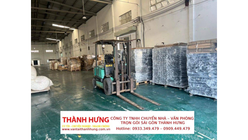 Chuyển kho xưởng trọn gói Huyện Bình Chánh