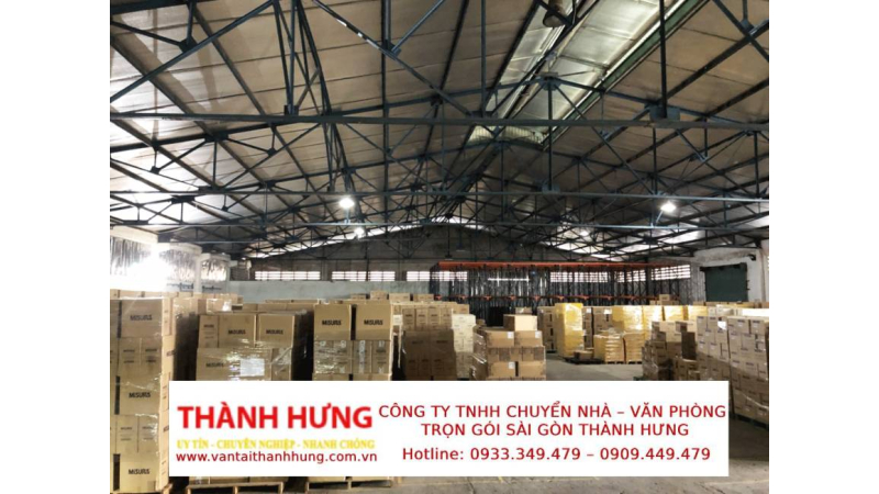 Chuyển kho xưởng trọn gói Quận 9