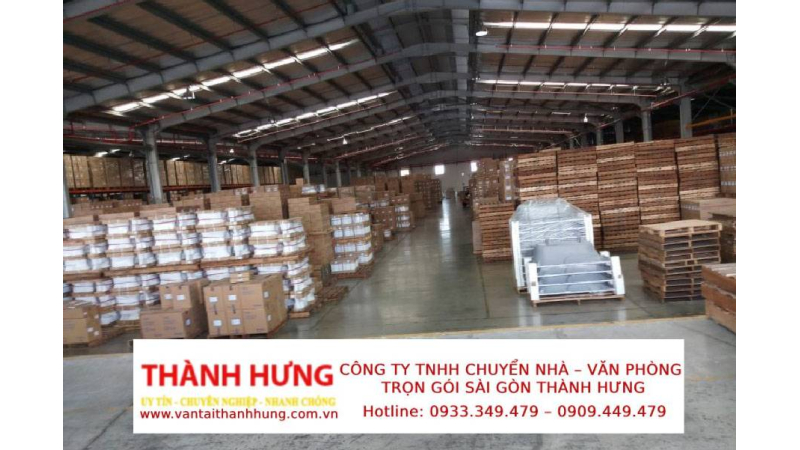 Chuyển kho xưởng trọn gói Quận 8