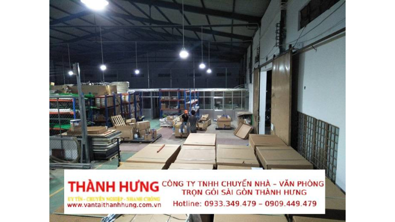 Chuyển kho xưởng trọn gói Quận Bình Thạnh