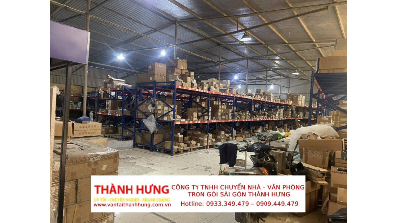 Chuyển kho xưởng trọn gói Quận 7