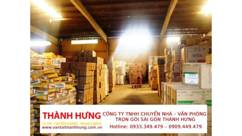 Chuyển kho xưởng trọn gói Quận 6