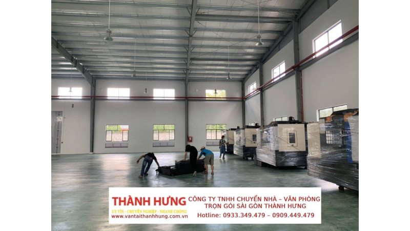 Chuyển kho xưởng trọn gói Quận 5