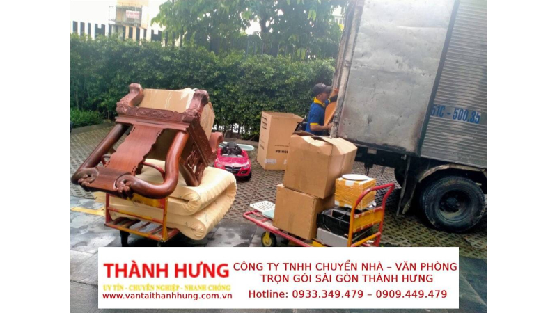 Bảng báo giá dịch vụ chuyển nhà Phường Đông Hưng Thuận
