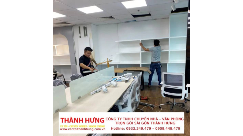 Dịch vụ chuyển văn phòng Quận 1 chuyên nghiệp, giá rẻ, hỗ trợ 24/7