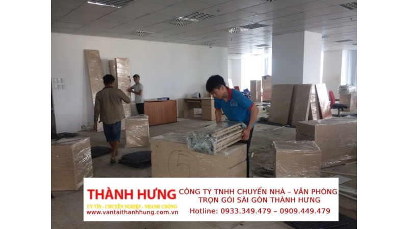 Dịch vụ chuyển văn phòng Quận 2 uy tín, tháo lắp chuyên nghiệp, giá rẻ