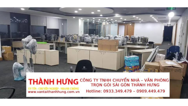 Dịch vụ chuyển văn phòng Quận 12 giá rẻ, phục vụ nhanh, chuyên nghiệp