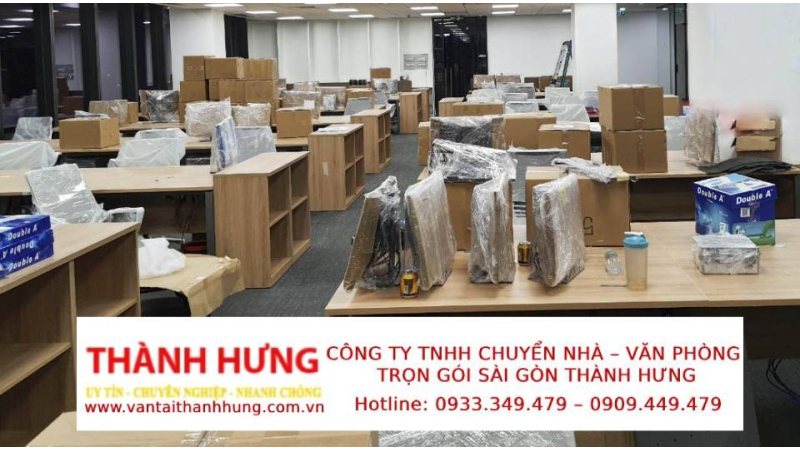 Dịch vụ chuyển văn phòng Quận 5 chuyên nghiệp, giá cạnh tranh, nhanh chóng