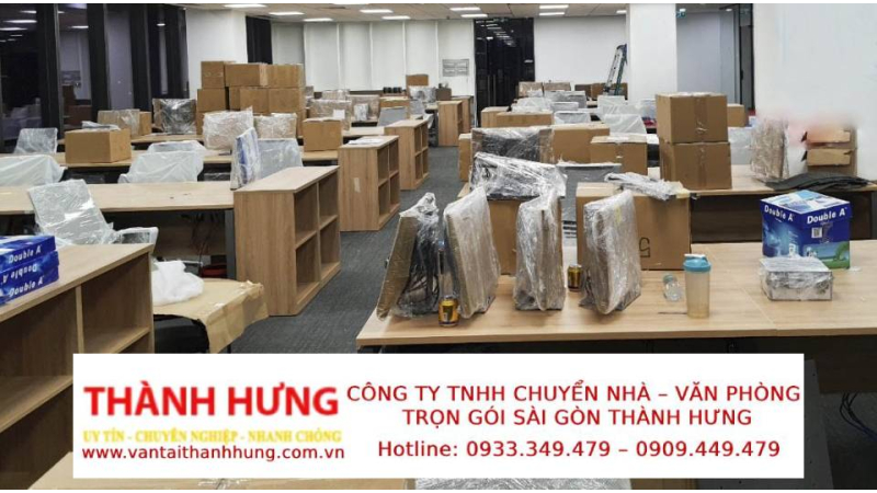 Dịch vụ chuyển văn phòng Quận 6 trọn gói, tiết kiệm, hỗ trợ 24/7