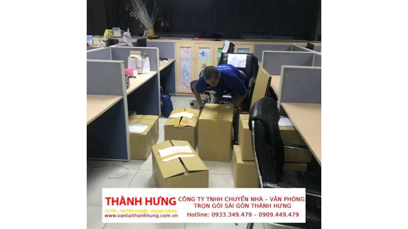Dịch vụ chuyển văn phòng Quận 7 cao cấp, nhanh chóng, giá hợp lý