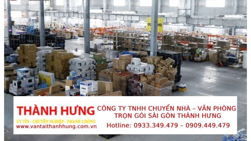 Chuyển kho xưởng trọn gói Quận Bình Tân