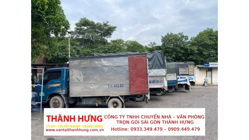 Bảng báo giá dịch vụ chuyển nhà Phường Phú Thọ Hòa