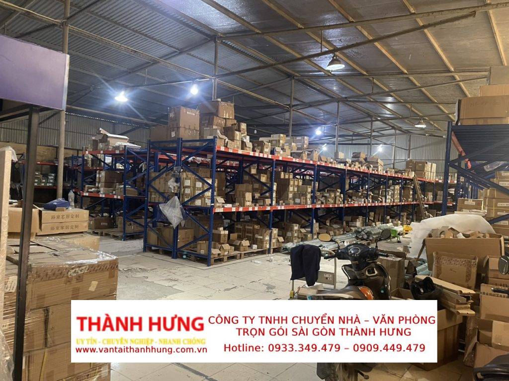 Chuyển kho xưởng trọn gói Quận 8