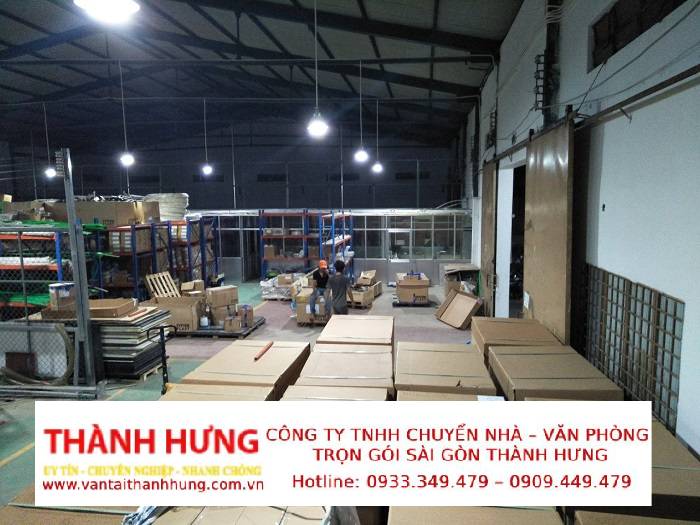 Chuyển kho xưởng trọn gói Quận 3