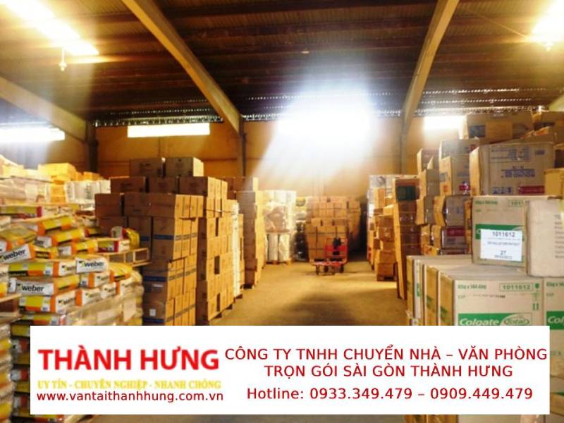 Chuyển kho xưởng trọn gói Quận Tân Phú