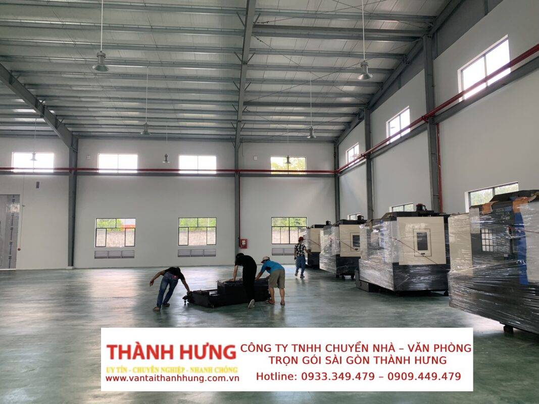 Chuyển kho xưởng trọn gói Quận 7