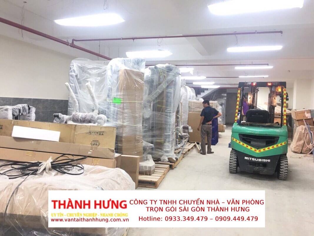 Chuyển kho xưởng trọn gói Quận 8