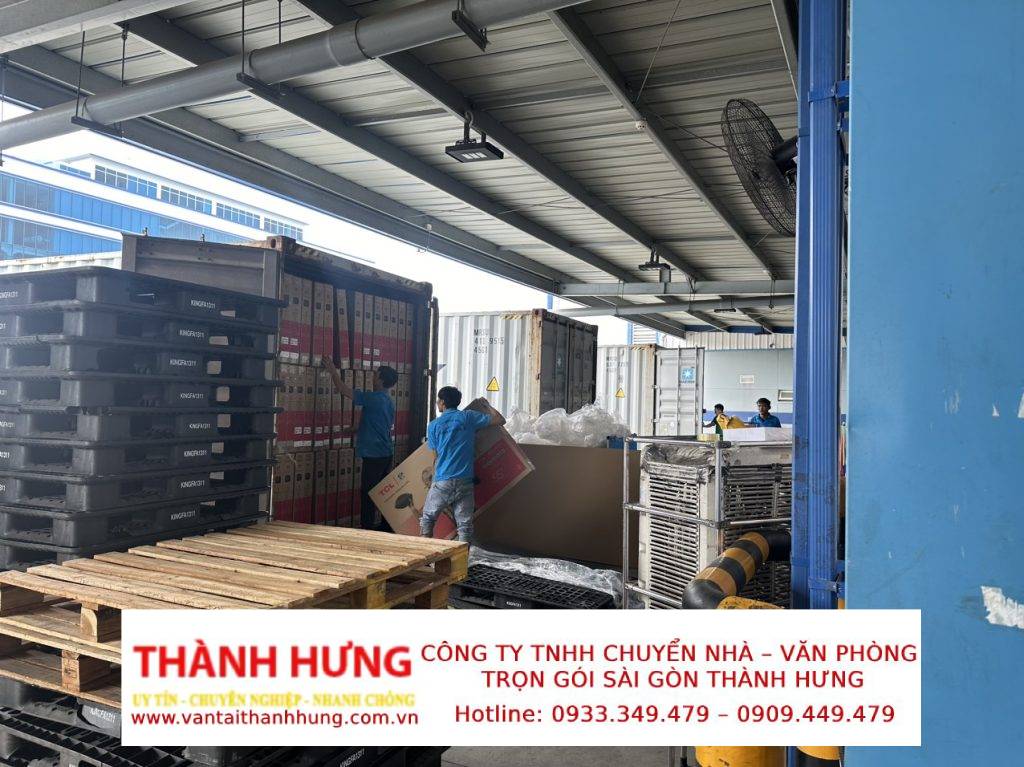 Dịch vụ bốc xếp hàng hóa Huyện Bình Chánh