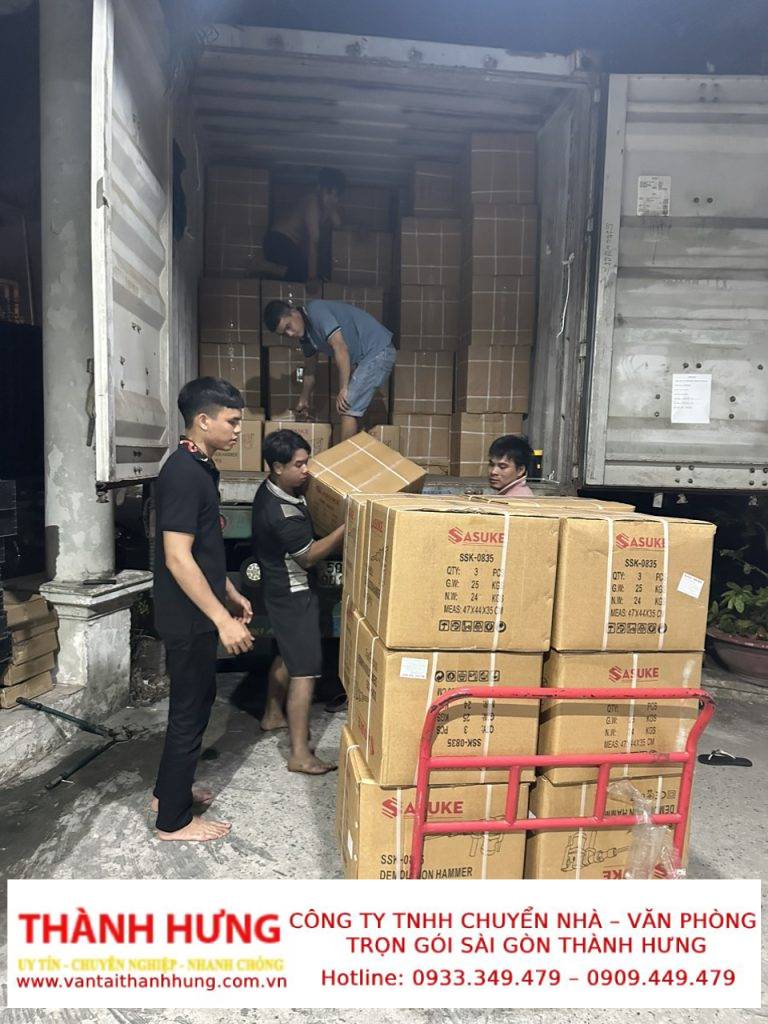 Dịch vụ bốc xếp hàng hóa Quận Bình Thạnh