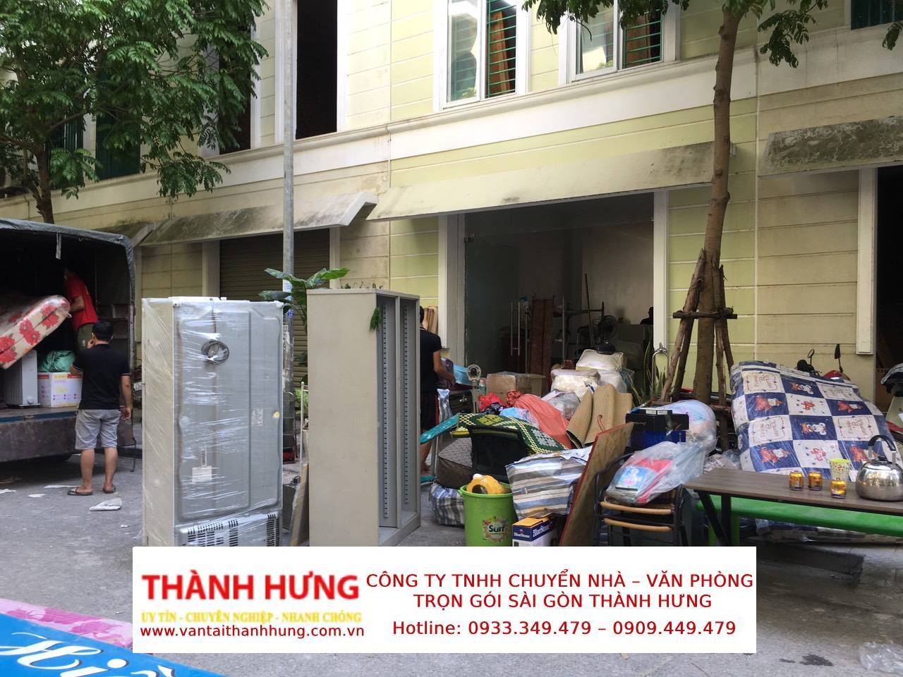 Bảng báo giá dịch vụ chuyển nhà Phường Bình Dương
