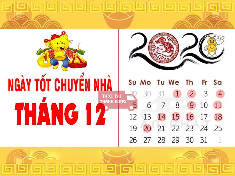 Ngay Tot Chuyen Nha Thang 12 Nam 2020